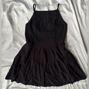 Wild Fable Black Sleeveless Mini Sundress Womens  Size Medium
